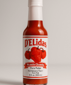 D'elidas Red Pulp Hot sauce (Picante Chombo - pulpa)