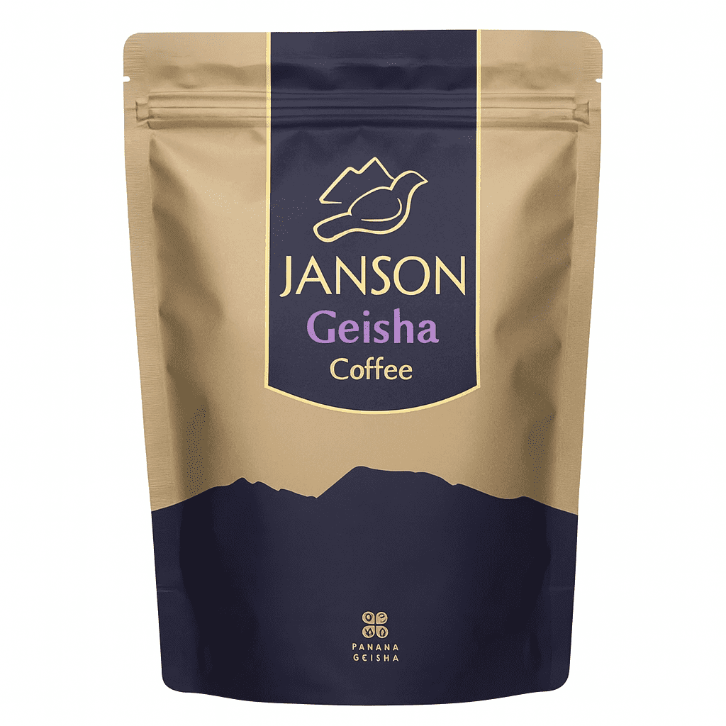 Janson Geisha Coffee ゲイシャ100%珈琲　200g 2袋 Janson Family Geisha Coffee | PanamaGoods